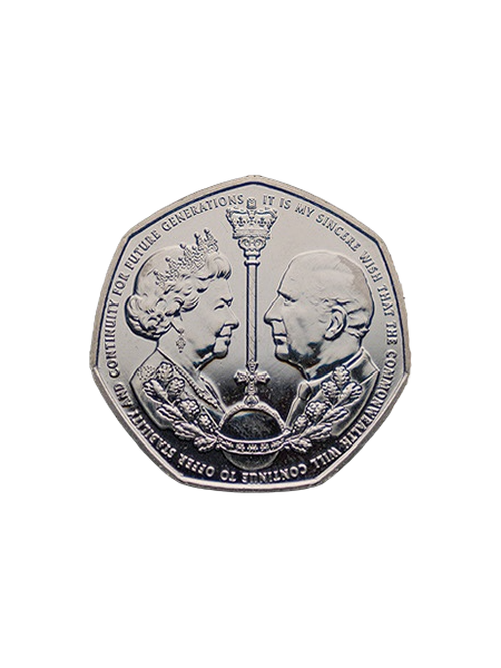 2022 UNC End & Beginning of an Era 50p Coin