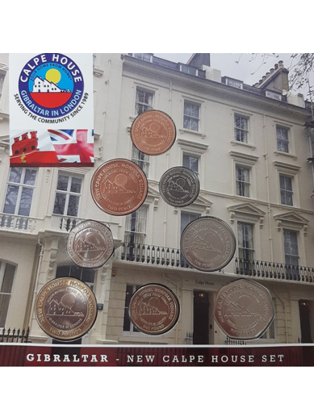 2018 Limited Edition Gibraltar Currency Coin Collection - Calpe House