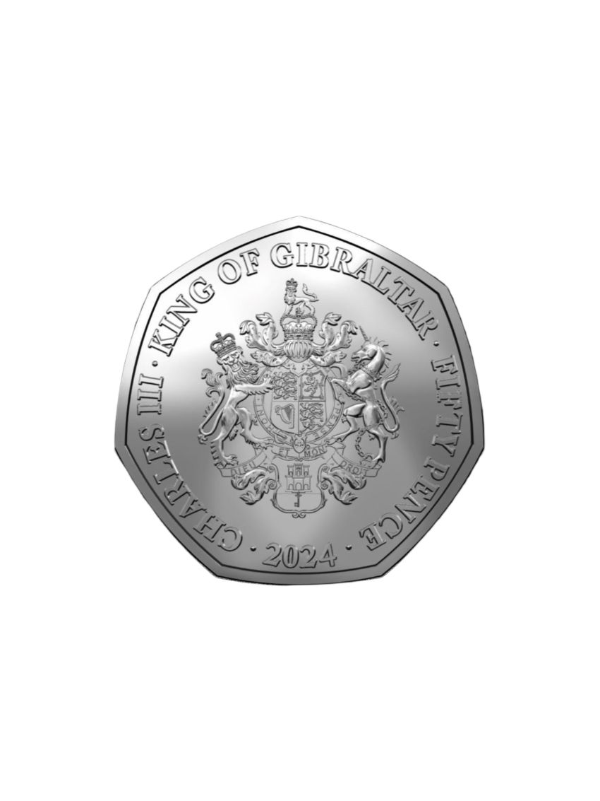2024 320th Anniversary of Gibraltar 50p Coin