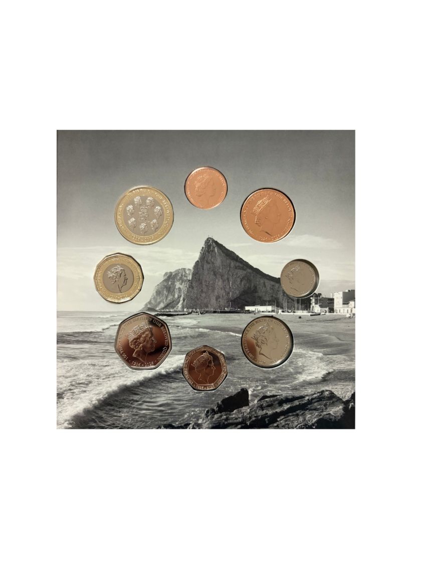 2026 Limited Edition Gibraltar Currency Coin Collection - 100th Anniversary of Queen Elizabeth II