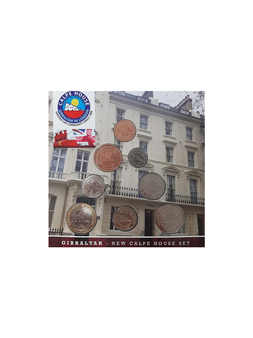 2018 Limited Edition Gibraltar Currency Coin Collection - Calpe House