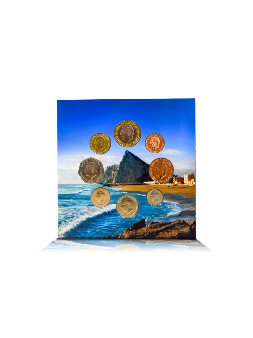 2023 Limited Edition Gibraltar Currency Coin Collection - King Charles III Coronation
