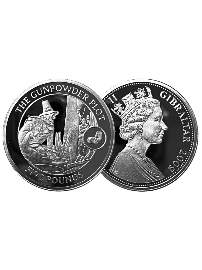 £5 Silver Proof History of Great Britain (In Progress) - The Gunpowder Plot