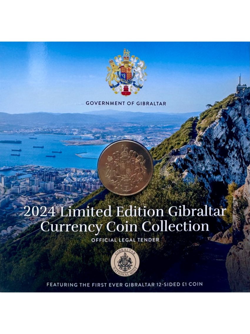 2024 Limited Edition Gibraltar Currency Coin Collection - King Charles III Coronation