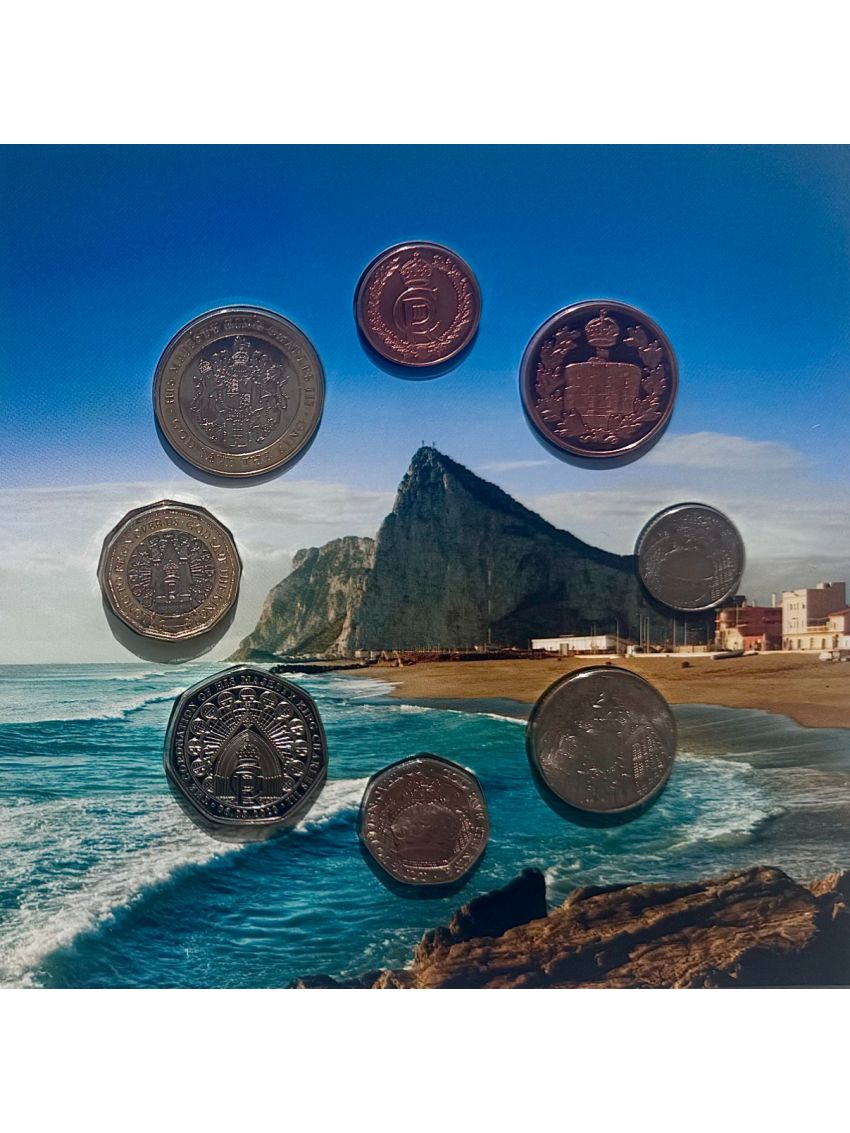 2024 Limited Edition Gibraltar Currency Coin Collection - King Charles III Coronation