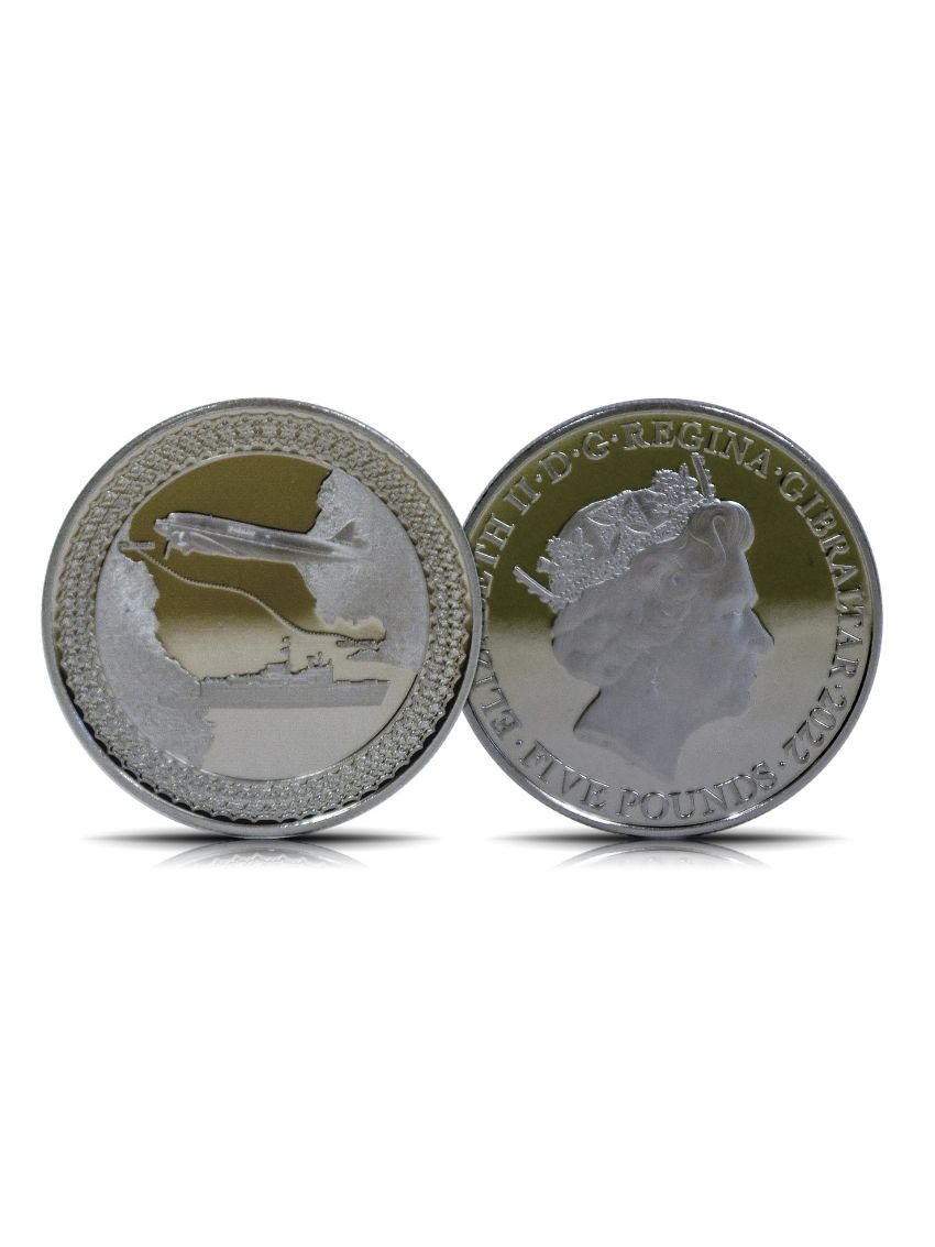 2022 £5 BU The Maroc Two Coin Collection