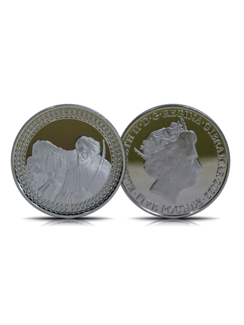 2022 £5 BU The Maroc Two Coin Collection