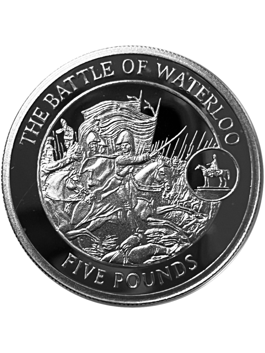 £5 Silver Proof History of Great Britain (In Progress) - The Battle of Waterloo