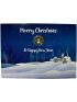 Limited Edition 2023 BU 50p Snowman Coloured Coin & Card